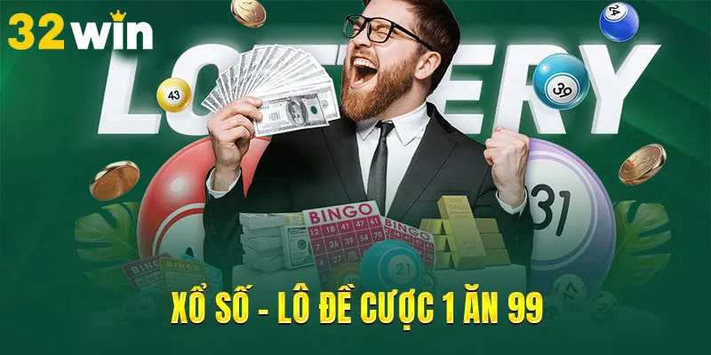 Xổ số - lô đề cược 1 ăn 99