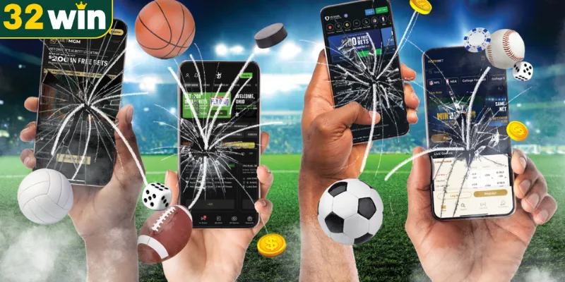Có nhiều bộ môn chơi tại sảnh cược thể thao 32WIN