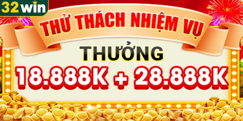 Nạp tiền thưởng khủng nhận ngay 18.888K