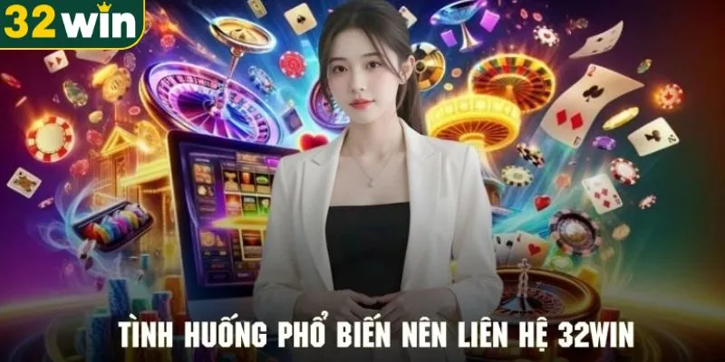 Những tính huống mà anh em nên liên hệ 32WIN