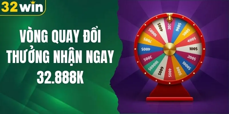 Tham Gia Vòng Quay Đổi Thưởng Nhận Ngay 32.888K Tại 32WIN